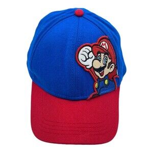 Super Mario Bros Fitted Mens Adjustable Cap Officially Licensed